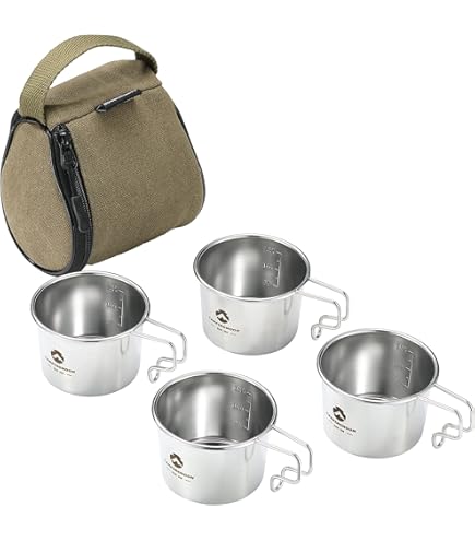 Snow Peak E-565 Cooking Utensils, 65th Anniversary, Big Sierra Cup